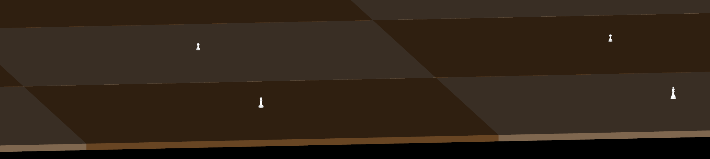 Board with small pieces Large board, small peices