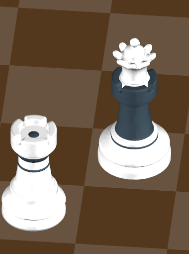 No capturing yet Showing that capturing pieces is NYI